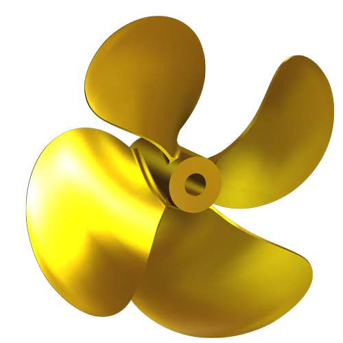 Hélice para barco - SH12 - Italian Propellers S.r.l.  - de paso fijo / eje de hélice / 4 palas