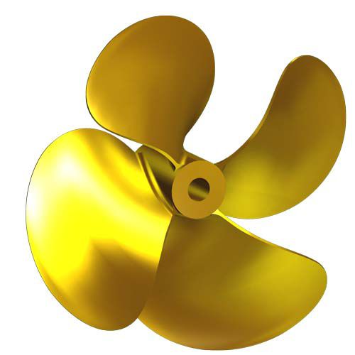 Hélice para barco - SH13 - Italian Propellers S.r.l.  - de paso fijo / eje de hélice / 4 palas