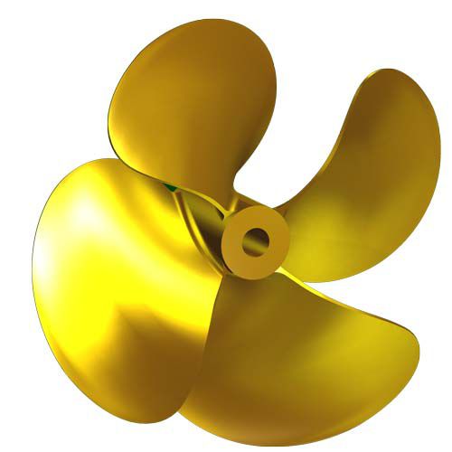 Hélice para barco - SH14 - Italian Propellers S.r.l.  - de paso fijo / eje de hélice / 4 palas