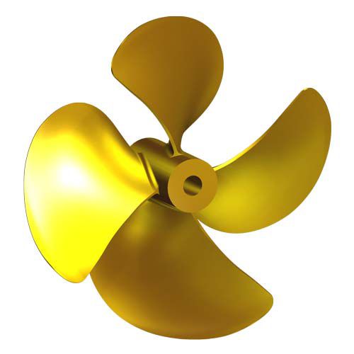 Hélice para barco - Sk11 - Italian Propellers S.r.l.  - de paso fijo / eje de hélice / 4 palas