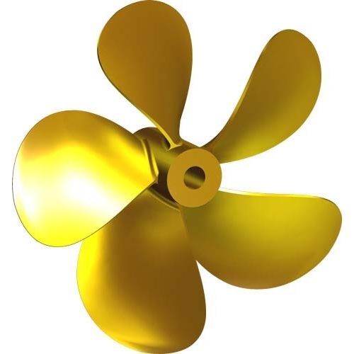 Hélice para barco - MV10 - Italian Propellers S.r.l.  - de paso fijo / eje de hélice / 5 palas