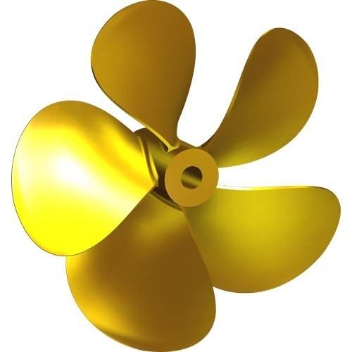 Hélice para barco - MV13 - Italian Propellers S.r.l.  - de paso fijo / eje de hélice / 5 palas