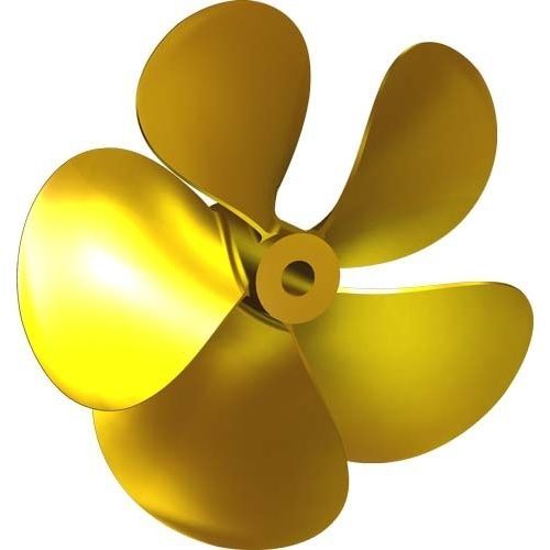 Hélice para barco - MV15 - Italian Propellers S.r.l.  - de paso fijo / eje de hélice / 5 palas