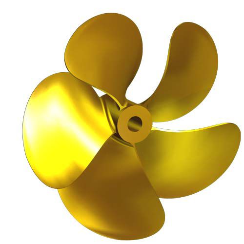 Hélice para barco - SFM15 - Italian Propellers S.r.l.  - de paso fijo / eje de hélice / 5 palas