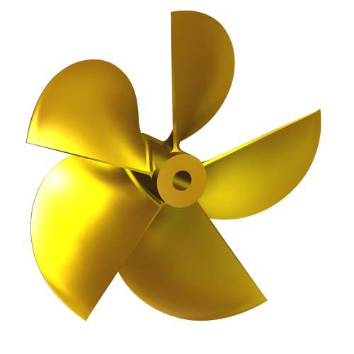 Hélice para barco - SMX11 - Italian Propellers S.r.l.  - de paso fijo / eje de hélice / 5 palas