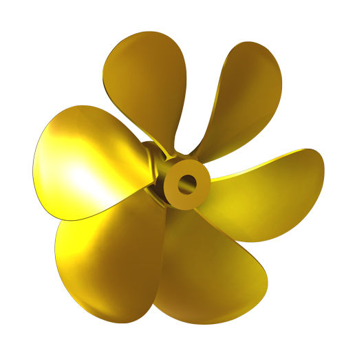 Hélice para barco - FV14 - Italian Propellers S.r.l.  - de paso fijo / eje de hélice / 6 palas