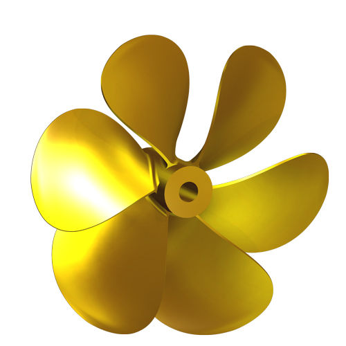 Hélice para barco - FV15 - Italian Propellers S.r.l.  - de paso fijo / eje de hélice / 6 palas