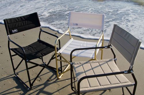 Silla tipo director de cine para barco - MONTECARLO COLOR  - Metalstyle Srl - plegable / de aluminio