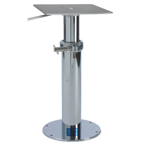 Pie de mesa ajustable - SUMMIT 1 RI - Metalstyle Srl - telescópico / de acero inoxidable