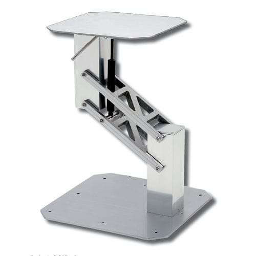 Pie de mesa ajustable - QUADRATICA BG - Metalstyle Srl - telescópico / de aluminio
