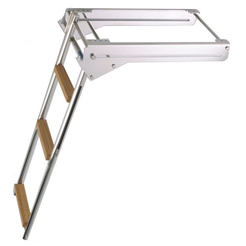 Escalera para barco - CAPRI - Metalstyle Srl - abatible / telescópica / de baño