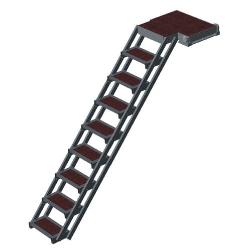 Escalera para barco - KING - Metalstyle Srl - lateral / de baño / de aluminio
