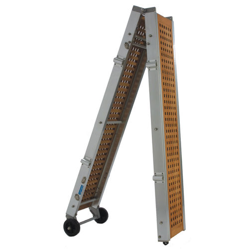Pasarela para barco - NAOMI 2 - Metalstyle Srl - plegable / manual / de aluminio