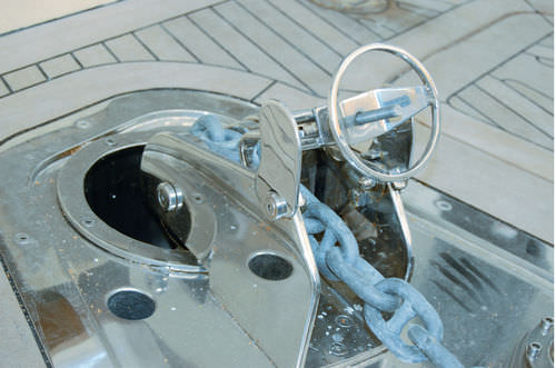 Puntera de proa de rodillos - CALA CATENA - Metalstyle Srl - de acero inoxidable