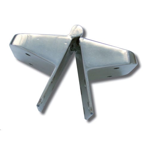 Bisagra para barco - BUTTERFLY - Metalstyle Srl - universal / de trampa / de acero inoxidable pulido