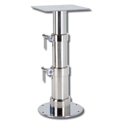 Pie de mesa ajustable - LEM 30 - Metalstyle Srl - telescópico / de aluminio / de acero inoxidable