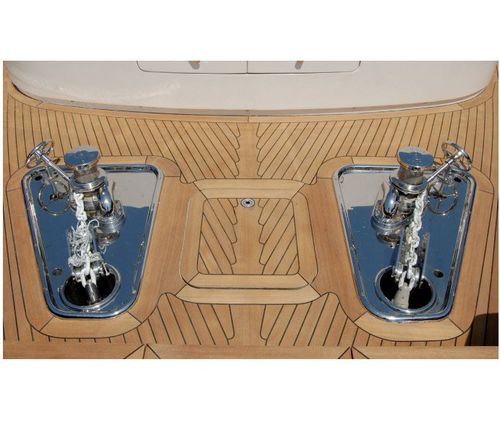 Puntera de proa de rodillos - GHIOTTE - Metalstyle Srl - de acero inoxidable