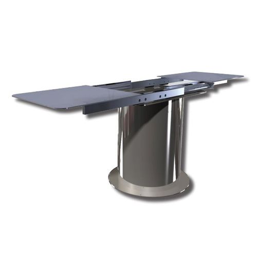 Pie de mesa deslizante - OPEN - Metalstyle Srl - de aluminio / de acero inoxidable