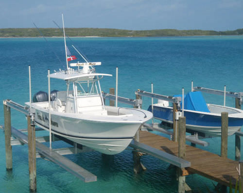 Ascensor de barcos - 4 Post - Neptune Boat Lifts, Inc.  - de aluminio