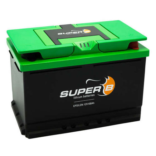 Batería marina - EPSILON 100 - Super B Lithium Power B.V. - 12 V / litio / de fosfato de hierro