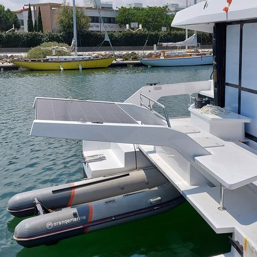 Pescante para barco - TENDERLIFT - para bote auxiliar / hidráulico / manual