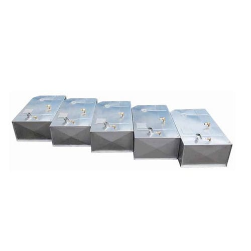 Depósito de agua - 5754 - TR INOX - de combustible / para barco / de acero inoxidable