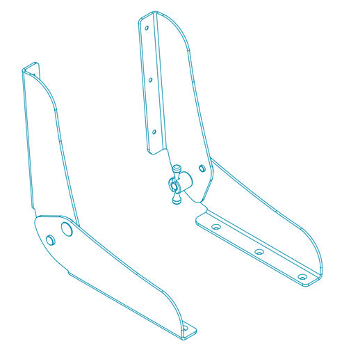 Bisagra para barco - 01.0808 - TR INOX - de posicionamiento / de acero inoxidable pulido
