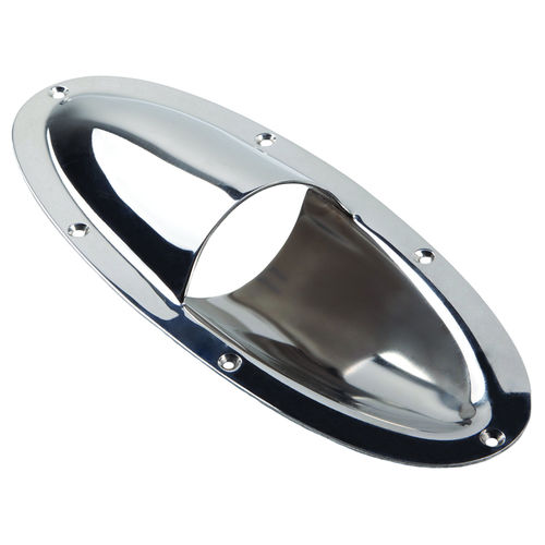 Rejilla de ventilación para barco - 01.0851 - TR INOX - de acero inoxidable pulido