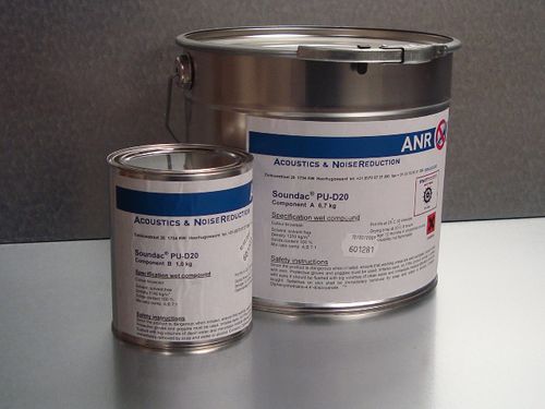 Pintura de poliuretano - SOUNDAC PU-D20 - Acoustics & NoiseReduction - para aislamiento acústico