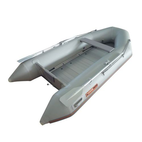 Embarcación neumática fueraborda - Orange Marine - plegable / 5 personas máx. / con suelo de aluminio