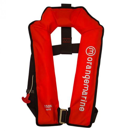 Chaleco salvavidas inflable automático - 150 N - Orange Marine - 150 N / unisex / con arnés de seguridad