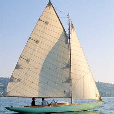 Velero clásico - Camden Sloop - CHANTIER DES ILEAUX - con 2 literas / de madera