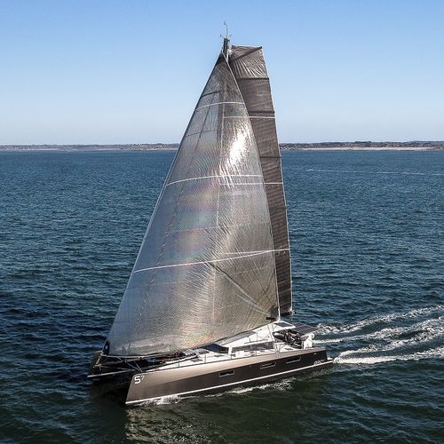 Yate de vela catamarán - ORC 57 - MARSAUDON COMPOSITES - PATTON  - de crucero / con 4 camarotes / con popa abierta