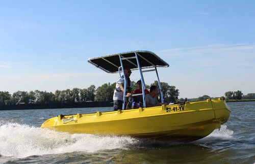 Barco profesional barco de salvamento - 500 R - WHALY BOATS  - barco de trabajo / fueraborda / de polietileno