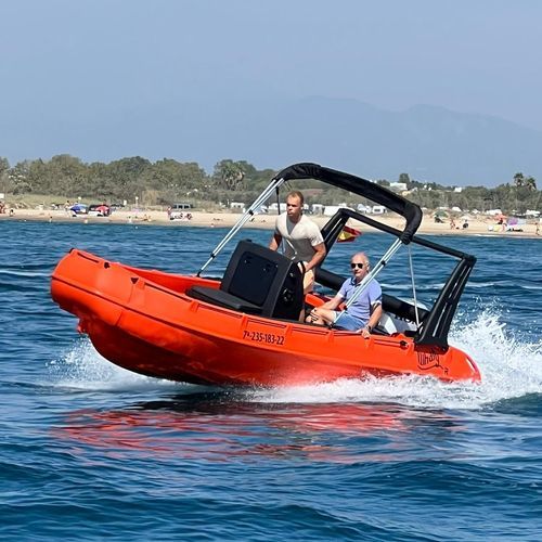 Barco profesional barco de trabajo - 500R80 - WHALY BOATS  - barco para centro de ocio / fueraborda / de polietileno