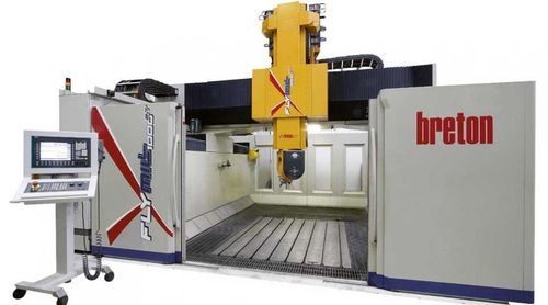 Centro de mecanizado CNC - FLYMILL - Breton - 5 ejes / vertical / para compuestos