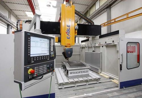 Centro de mecanizado CNC - EAGLE - Breton - con 5 ejes / vertical / para resina
