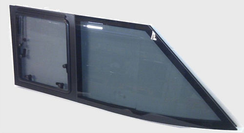 Ventana para barco - GLASS LINE - Ertec Danmark ApS - para yate / fija / abrible