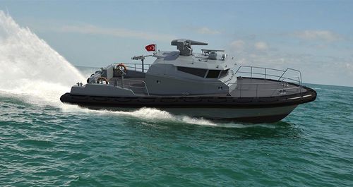 Barco profesional barco de vigilancia - 42 FPB - ARES Shipyard - intraborda / de composite