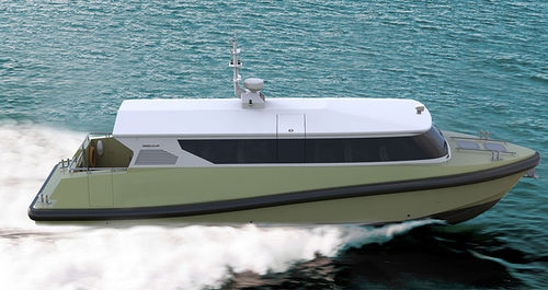 Barco profesional barco taxi - 42 WT - ARES Shipyard - intraborda / de composite