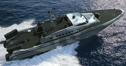 Patrullero - 125 FAMB - ARES Shipyard - de aluminio
