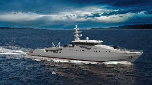 Buque especial de intervención offshore - 53 OPV - ARES Shipyard - de acero / híbrido