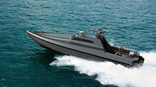 Barco profesional barco de vigilancia - 55 HARPOON - ARES Shipyard - intraborda / de composite
