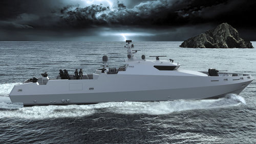 Patrullero - 55 FAC - ARES Shipyard - de acero