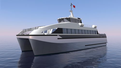 Ferri de pasajeros catamarán - 26 CF - ARES Shipyard - de aluminio