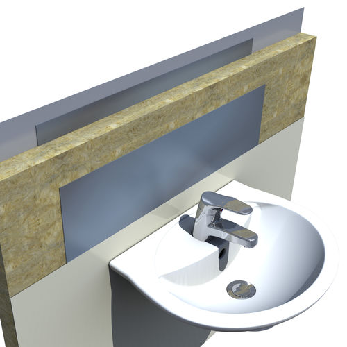Panel sándwich para tabique de buque - PANEL REINFORCED - PANELFA S.L.U - lana mineral / de acero