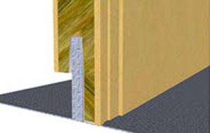 Panel sándwich para tabique de buque - FTG WET 7 B-15 - PANELFA S.L.U - lana mineral / de acero