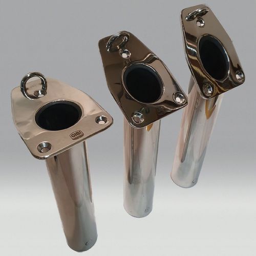 Portacañas de pesca para barco - 133 - GIBI Marine - de acero inoxidable