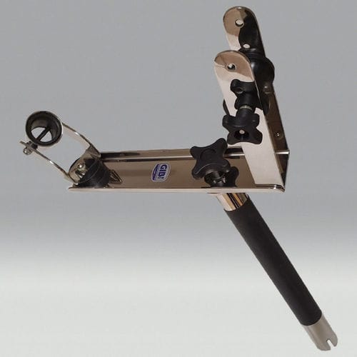 Portacañas de pesca para barco - 132 - GIBI Marine - orientable / de acero inoxidable