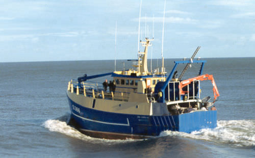 Barco profesional arrastrero - Aine Christine - Arklow - de aluminio